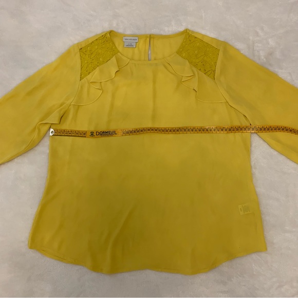 Van Heusen Long-sleeved Yellow Top - Picture 5 of 7